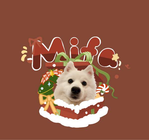 Artist-designed pet bag template