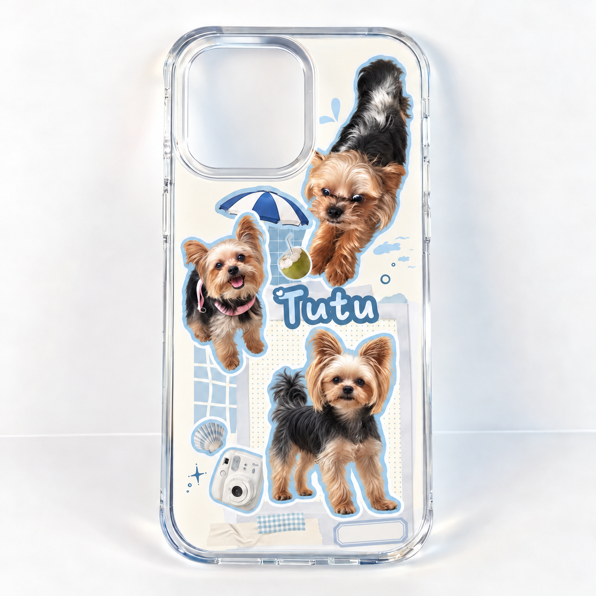 Custom Pet Photo Phone Case – Personalized Dog & Cat Portrait Case